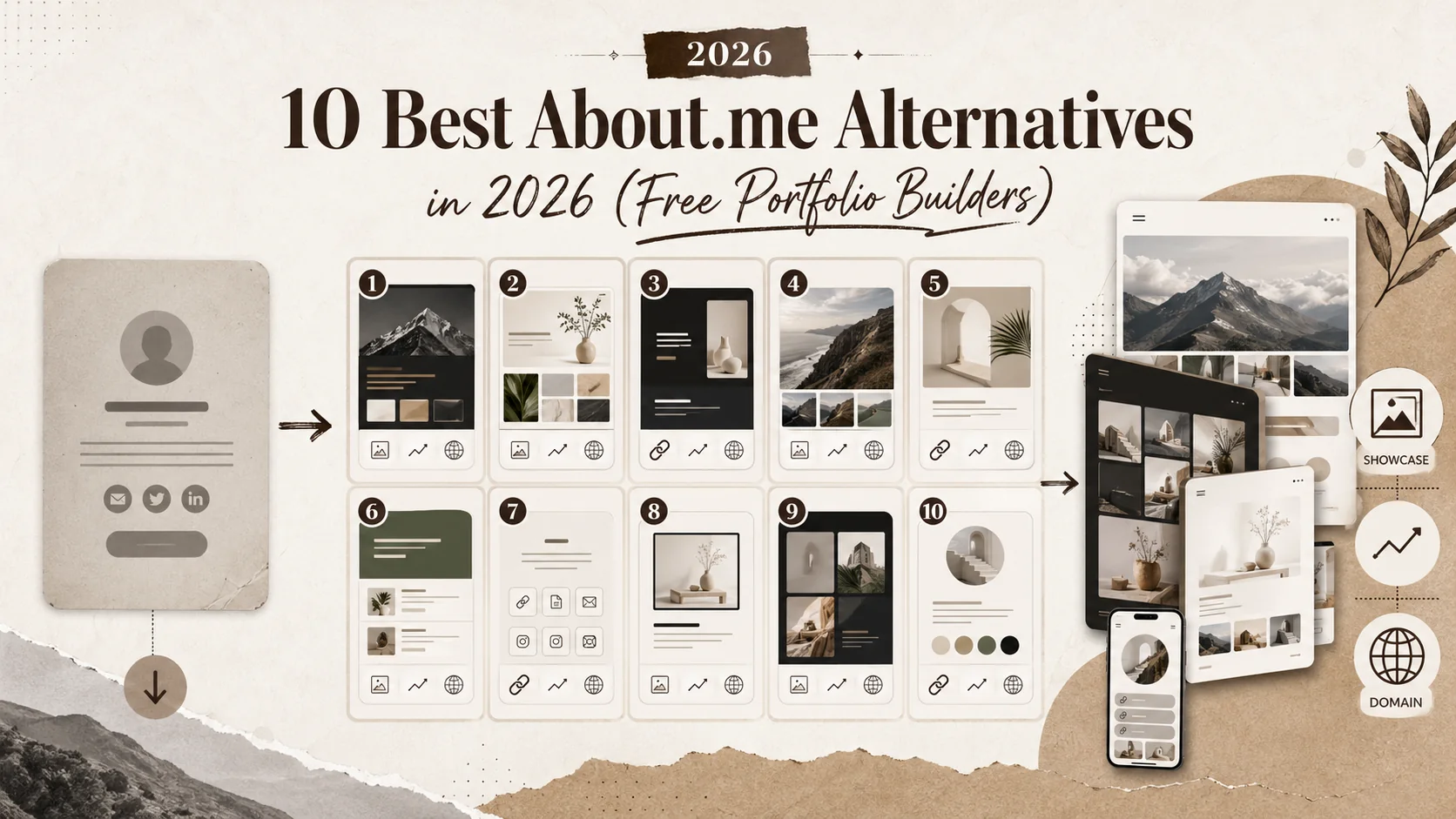 10 Best About.me Alternatives in 2026 (Free Portfolio Builders)