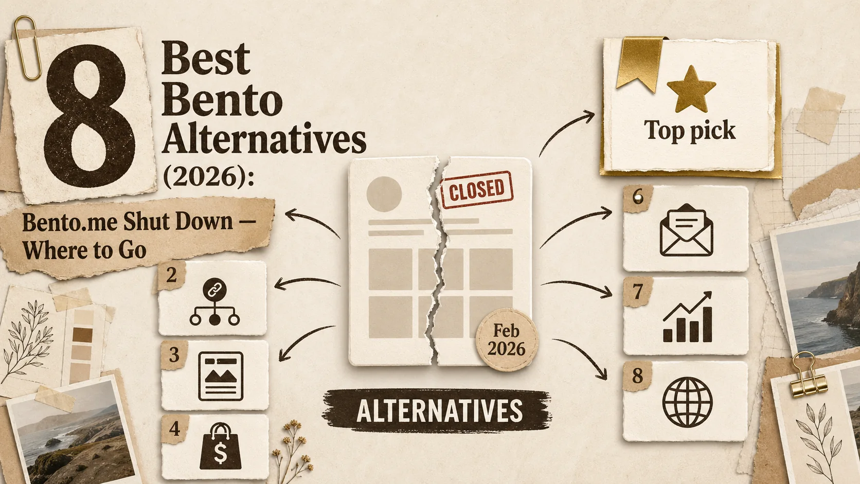 8 Best Bento Alternatives (2026): Bento.me Shut Down — Where to Go