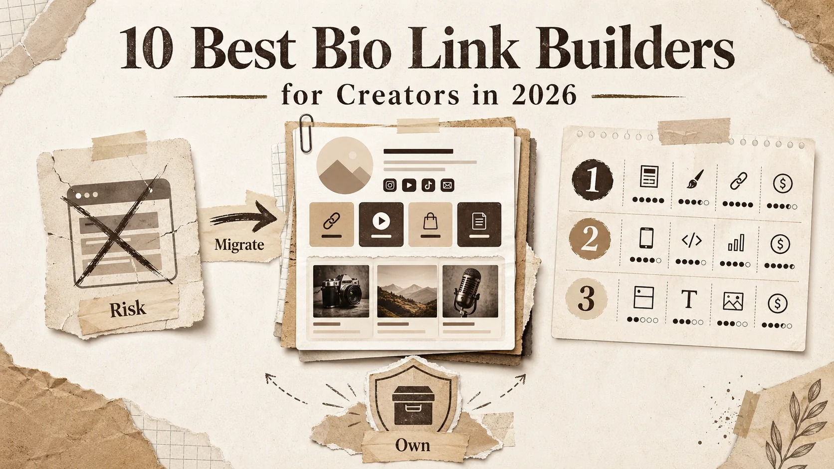 10 Best Bio Link Builders for Creators in 2026