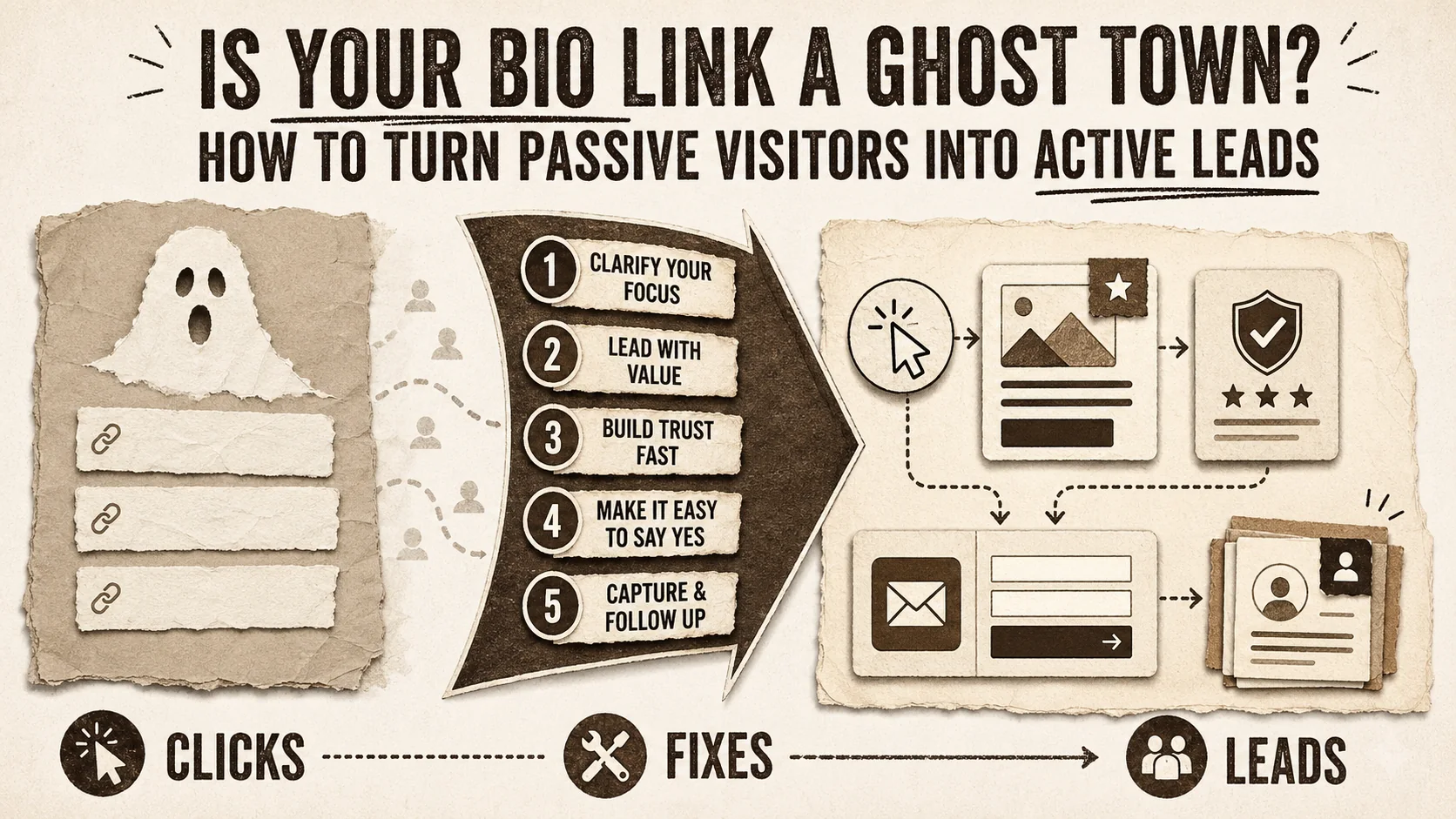 Is Your Bio Link a Ghost Town? How to Turn Passive Visitors into Active Leads