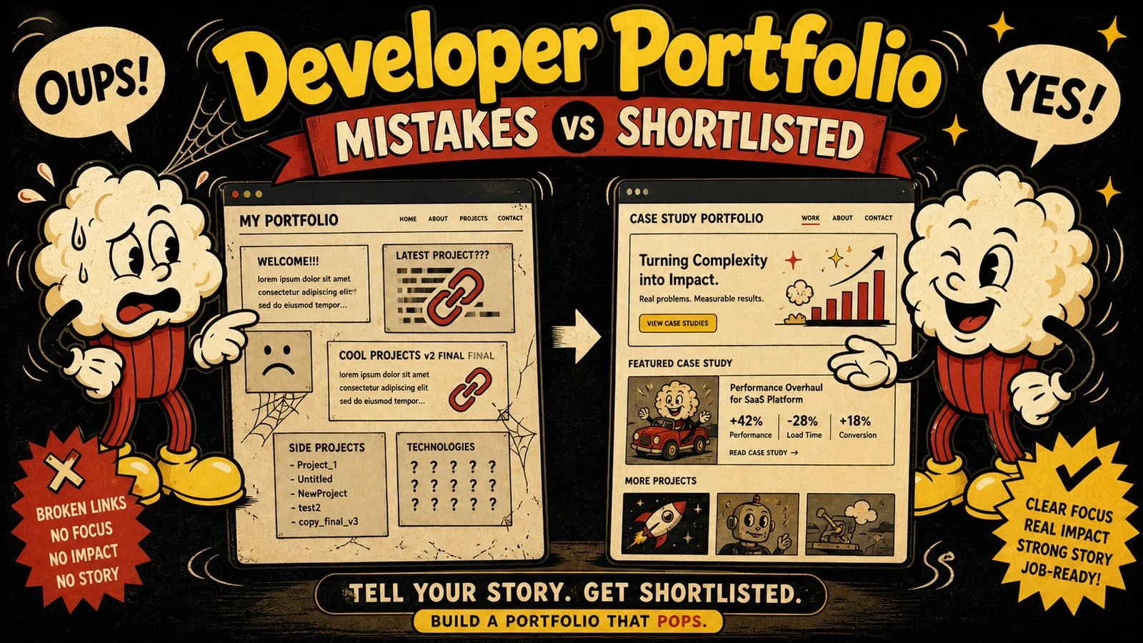 Developer Portfolio Mistakes That Get Rejected — and How to Fix Them with a 3-Step Job-Matching Framework