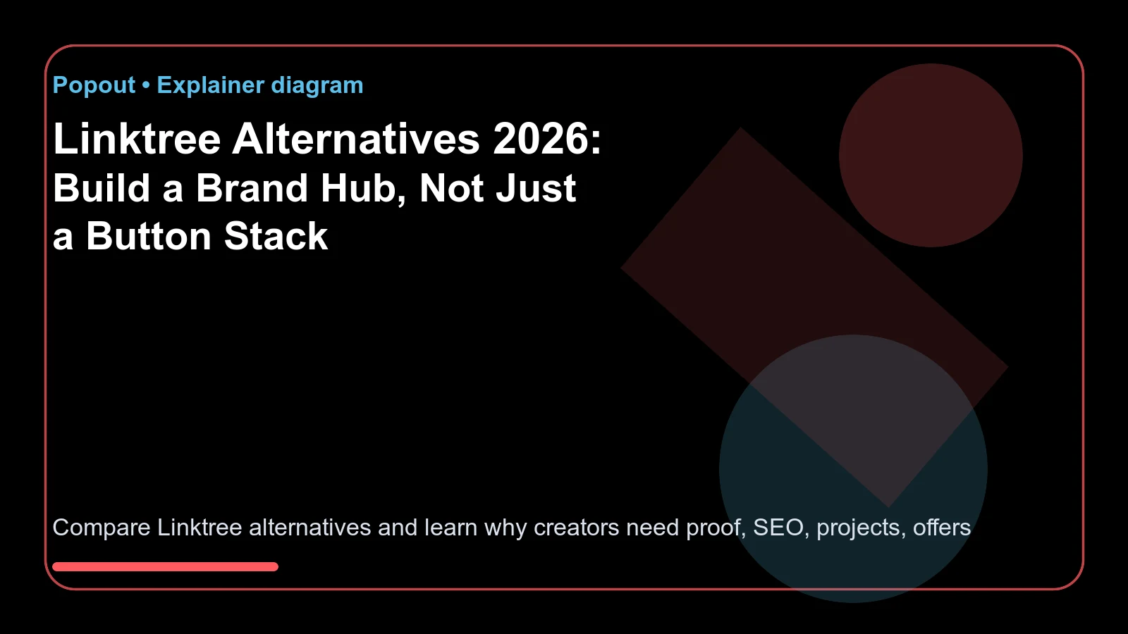 Linktree Alternatives 2026: Build a Brand Hub, Not Just a Button Stack - context