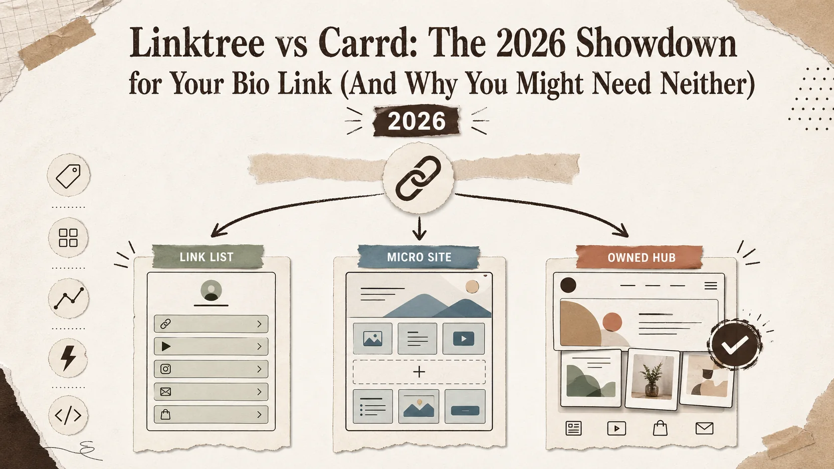 Linktree vs Carrd: The 2026 Showdown for Your Bio Link (And Why You Might Need Neither)