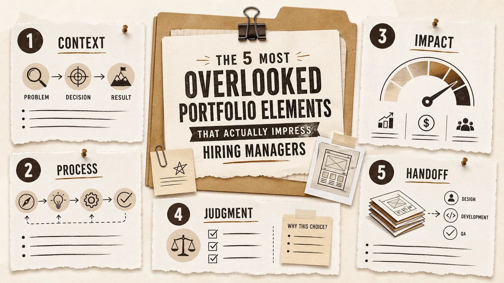 The 5 Most Overlooked Portfolio Elements That Actually Impress Hiring Managers