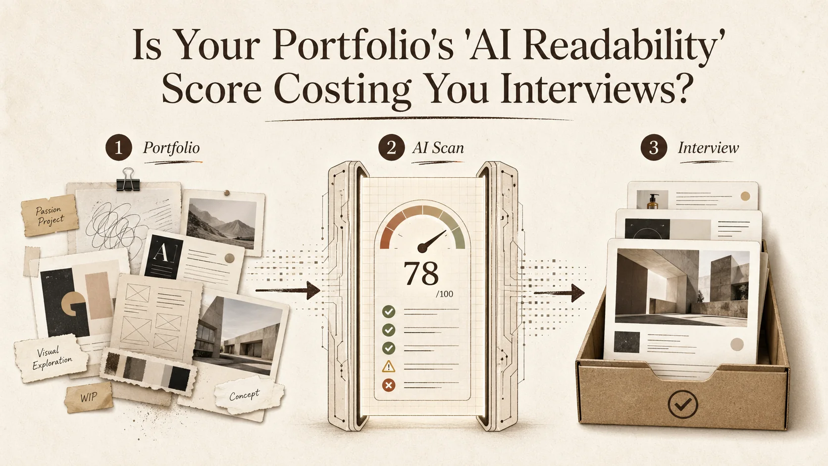 Is Your Portfolio's 'AI Readability' Score Costing You Interviews?
