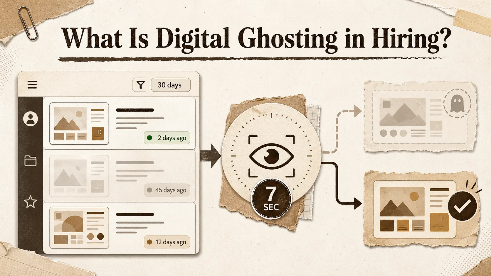 Screenshot of a LinkedIn Recruiter dashboard showing a list of candidate profiles with 'Last Active' timestamps and a filter option for 'Active in last 30 days'.