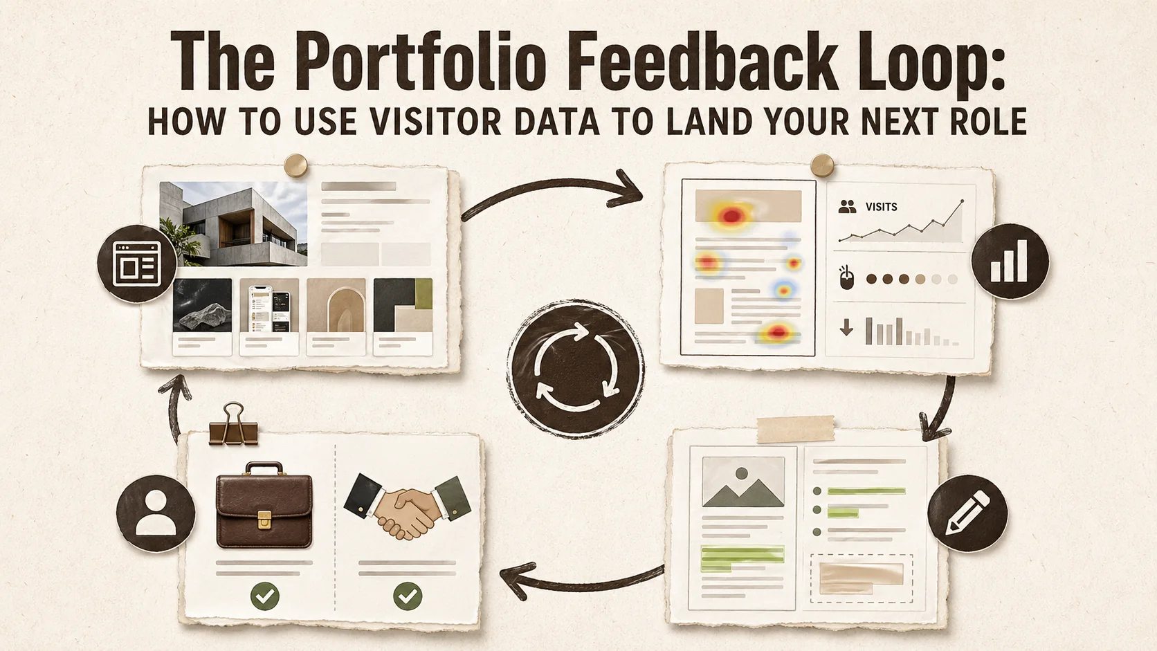 The Portfolio Feedback Loop: How to Use Visitor Data to Land Your Next Role