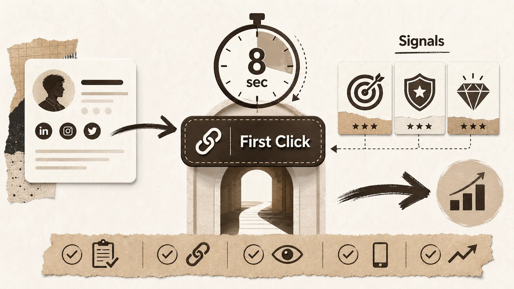 The 2026 Portfolio 'First Click' Test: How to Optimize Your Bio Link for the 8-Second Recruiter Scan