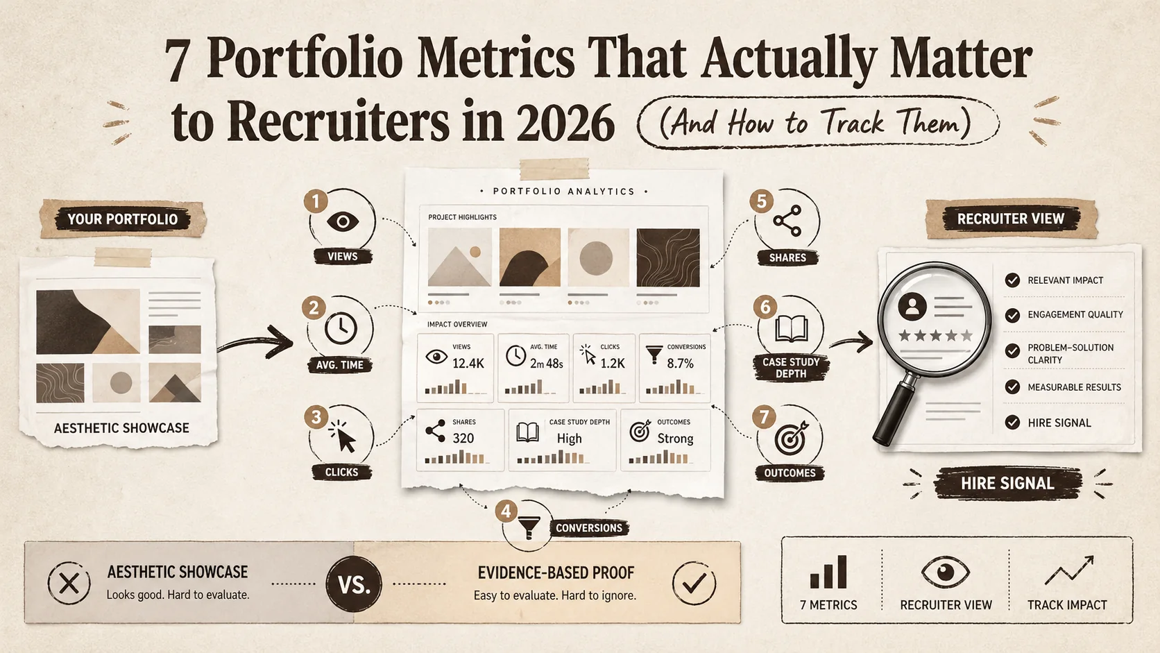 7 Portfolio Metrics That Actually Matter to Recruiters in 2026 (And How to Track Them)