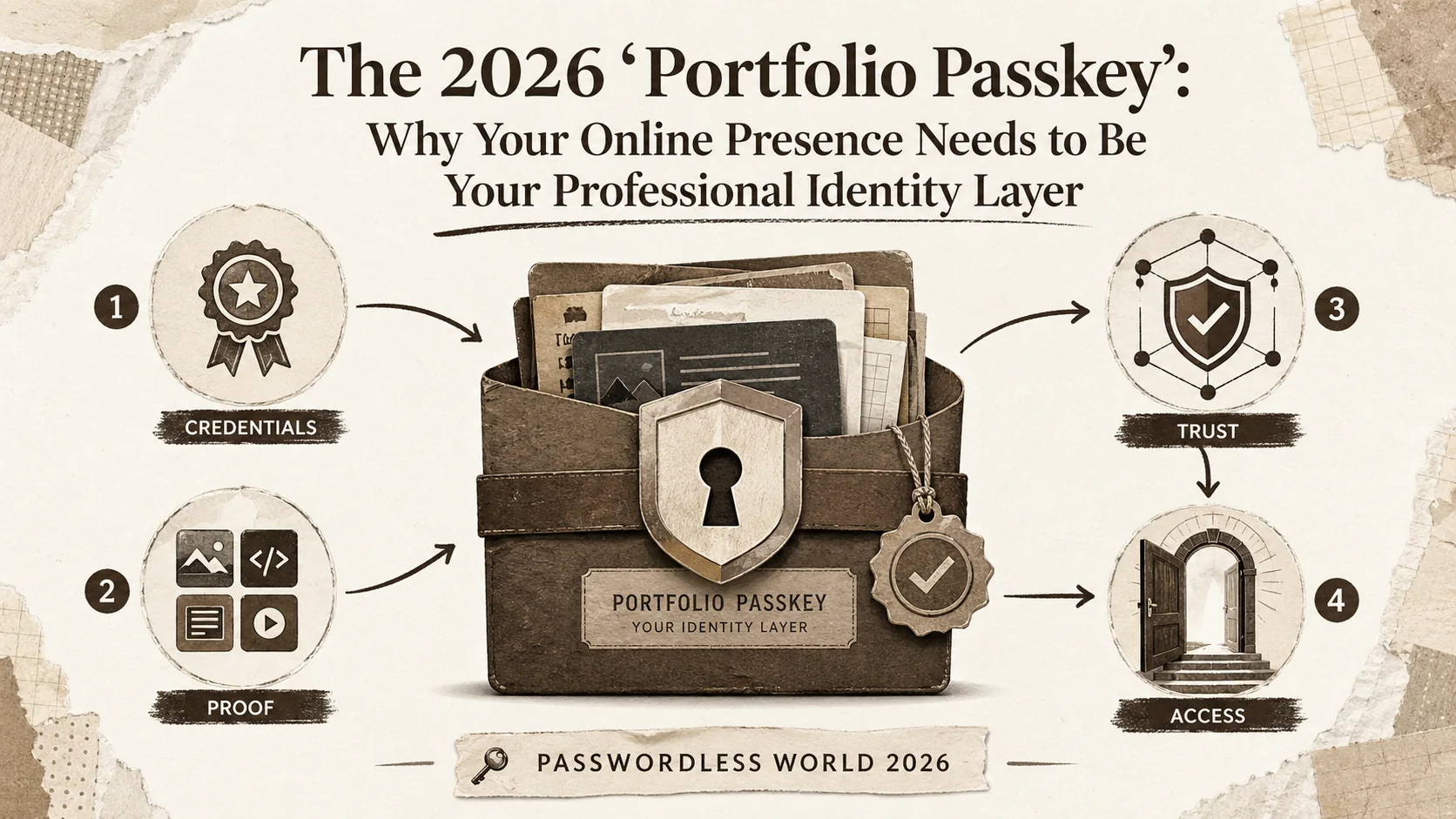 The 2026 'Portfolio Passkey': Why Your Online Presence Needs to Be Your Professional Identity Layer