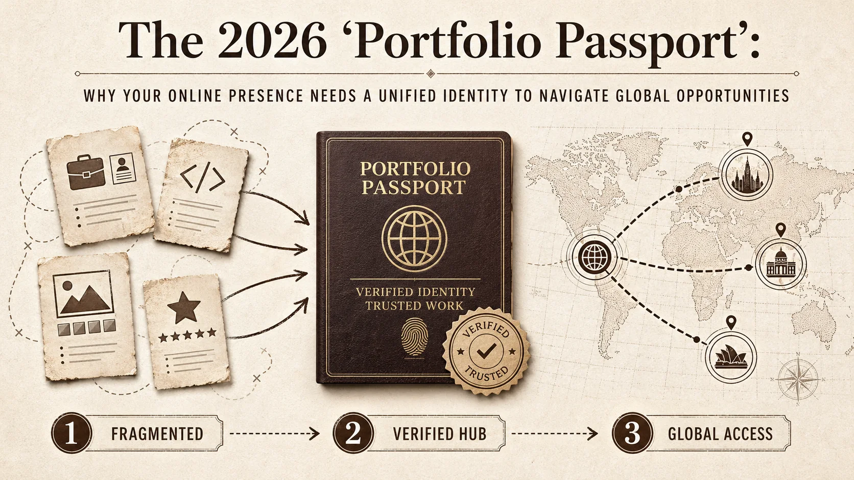 The 2026 'Portfolio Passport': Why Your Online Presence Needs a Unified Identity to Navigate Global Opportunities