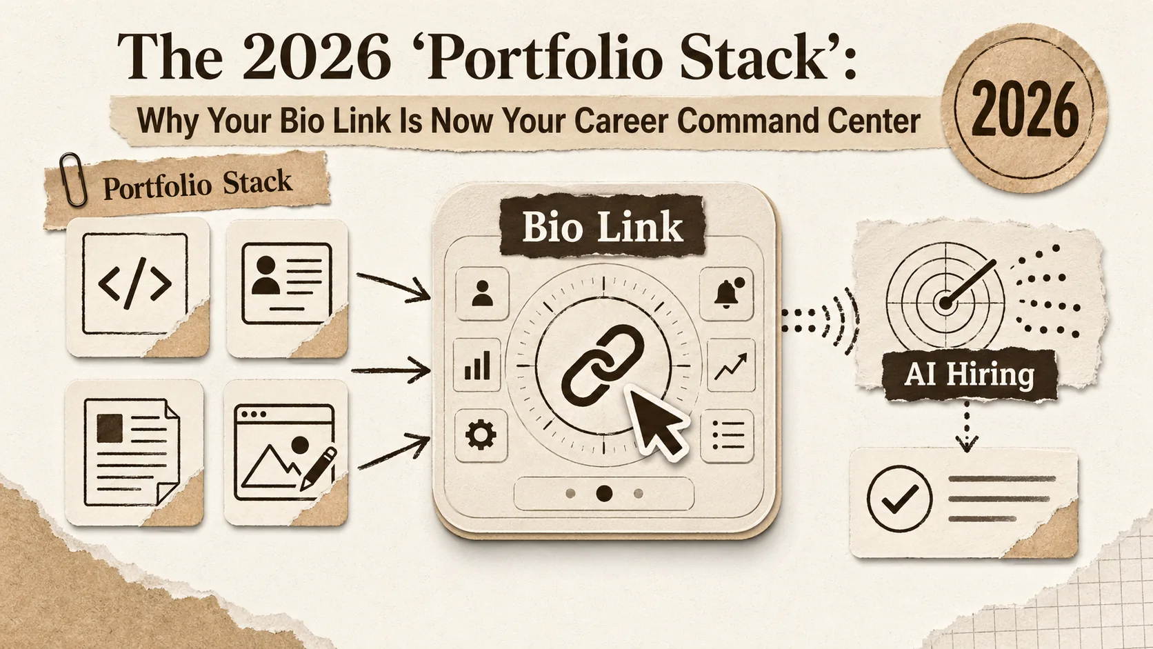 The 2026 'Portfolio Stack': Why Your Bio Link Is Now Your Career Command Center