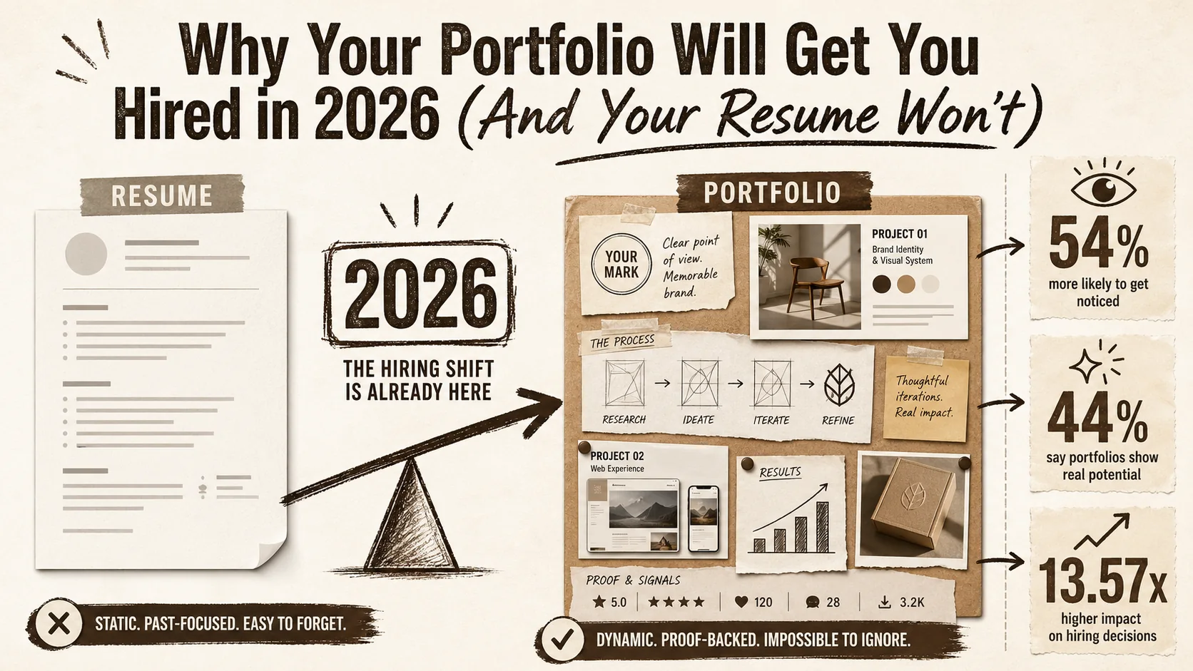 Why Your Portfolio Will Get You Hired in 2026 (And Your Resume Won't)