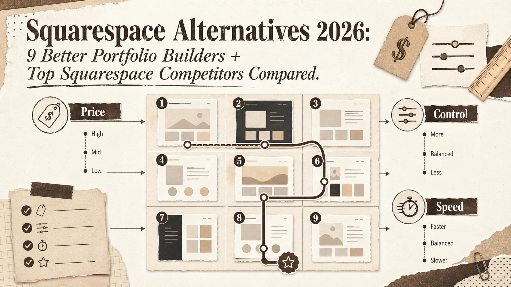 Squarespace Alternatives 2026: 9 Better Portfolio Builders + Top Squarespace Competitors Compared