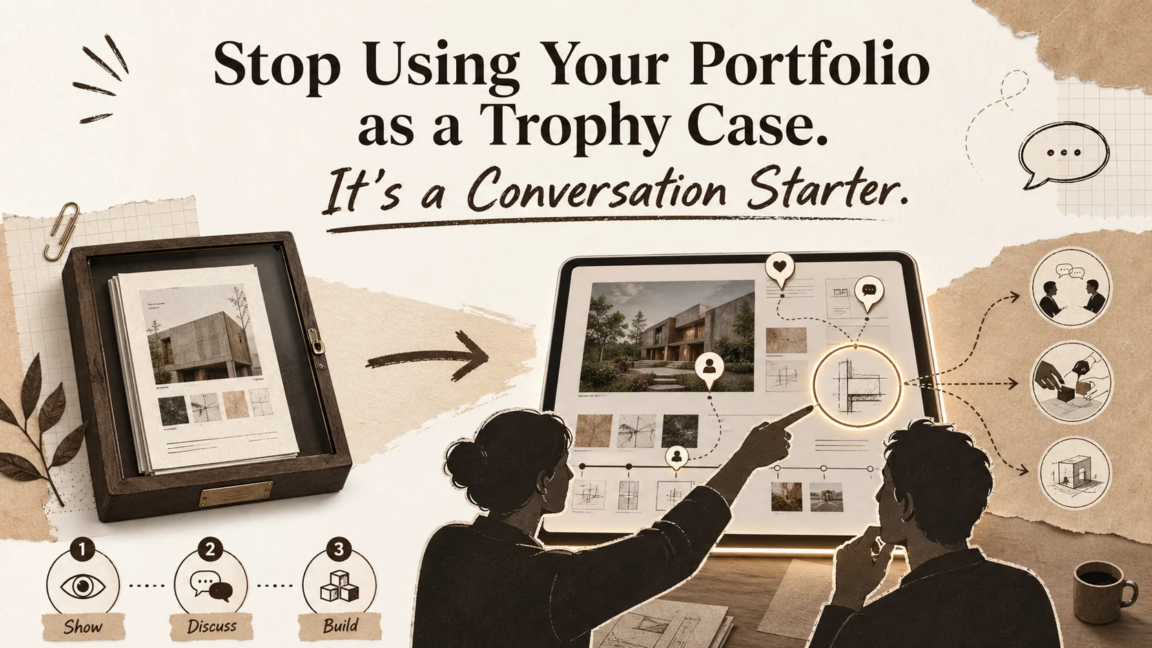Stop Using Your Portfolio as a Trophy Case. It's a Conversation Starter.