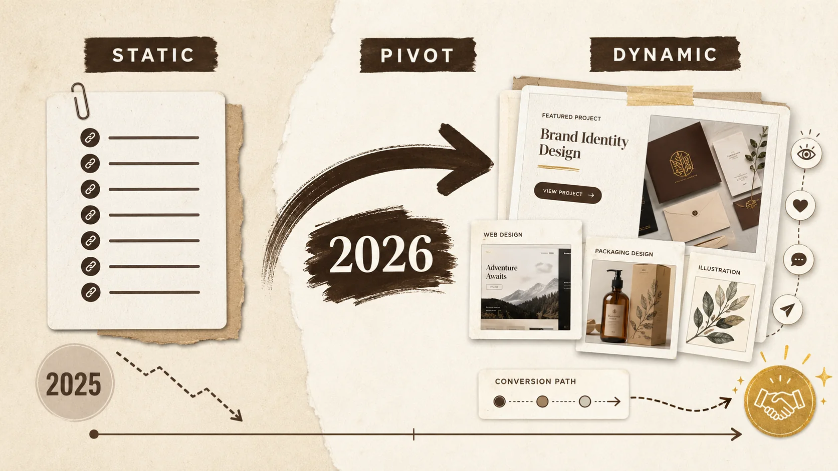 The 2026 Portfolio Pivot: Why Static Links Cost You Opportunities