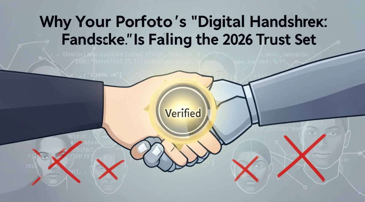 Why Your Portfolio's 'Digital Handshake' Is Failing the 2026 Trust Test